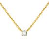 S925 Sterling Silver Feminine Minimalist Temperament Collarbone Chain Creative Fashion Zircon Short Accessories Necklace
