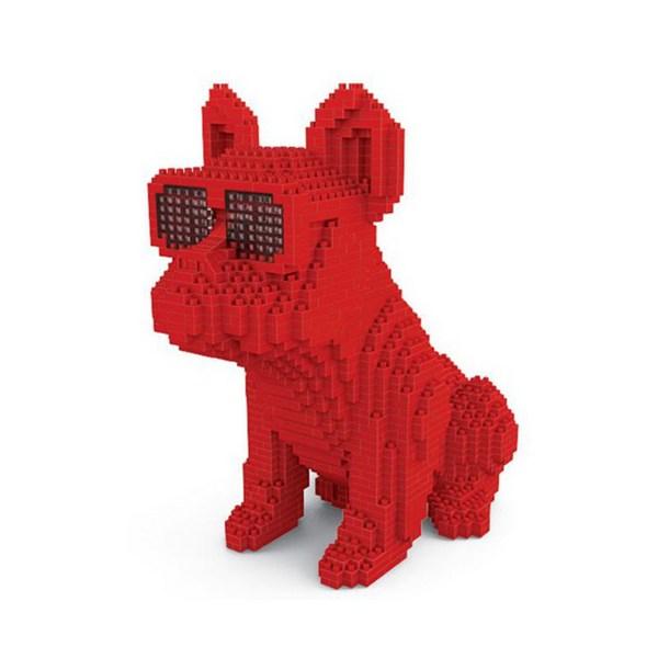 

a-life nanoblock большая красная собака, разные цвета, популярные корейские игрушки