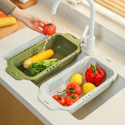 Containers Wash&Drainer Basket Multifunctional Storage Basket Kitchen Drain Basket  Fresh Vegetable