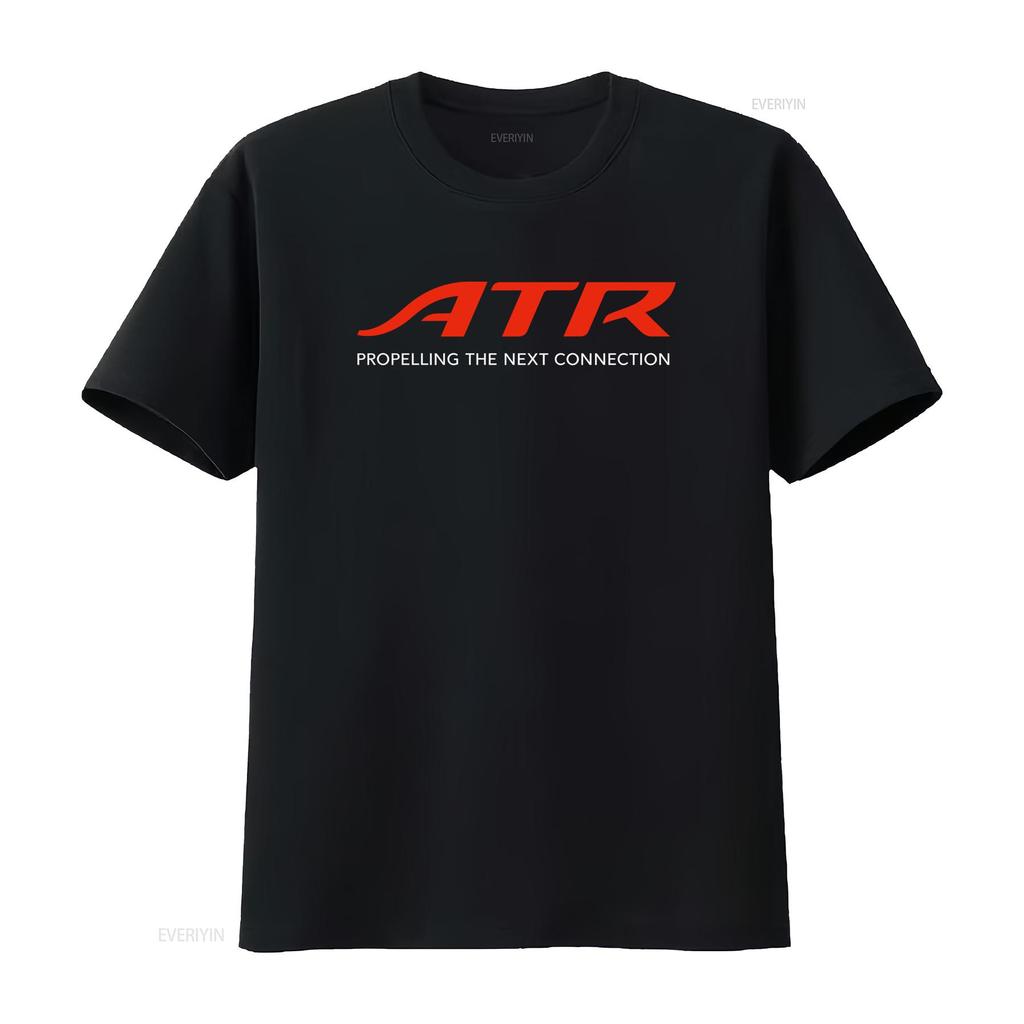 New Atr Logo Active T Shirt American Funny Size S to 5XL Propelling The Next Connection vintage Washed Versatile graphic homme