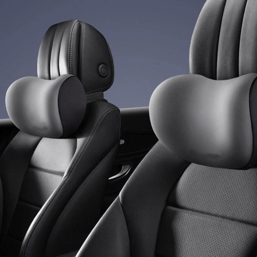 Breathable Car Neck Pillow Memory Cotton Neck Rest Cushion Car Headrest  Four Season