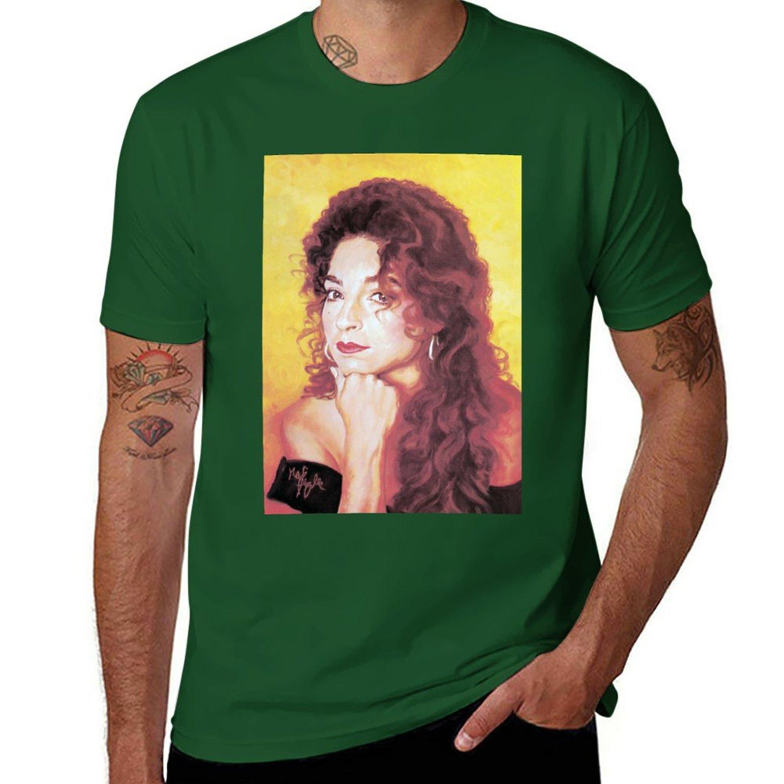 

Gloria Estefan TShirt vintage clothes plus sizes korean fashion plus size tops mens graphic tshirts hip hop 4XL