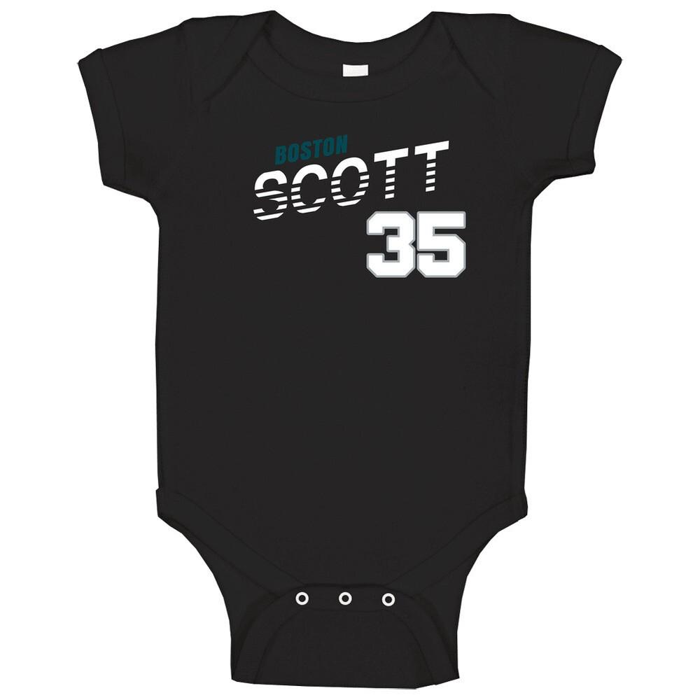 

Boston Scott 35 Favorite Player Philadelphia Football Fan Baby One Piece 2XL