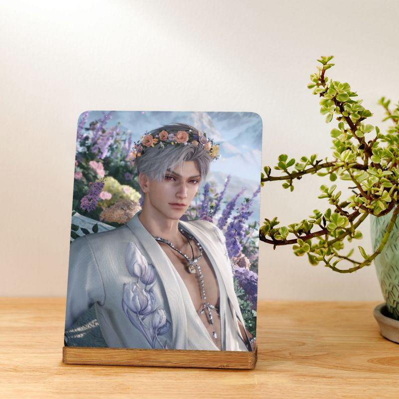 7/8in Game Love and Deepspace Sylus Rafayel Zayne Xavier Caleb Anime Metal Photo Ornament Bedside Cartoon Decoration Gift 2025