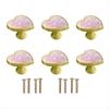 BHBL Gold Cabinet Knobs Decoration Door Handle Single Hole Handles Cabinet Drawer Dresser Kitchen Furniture Hardware Pulls