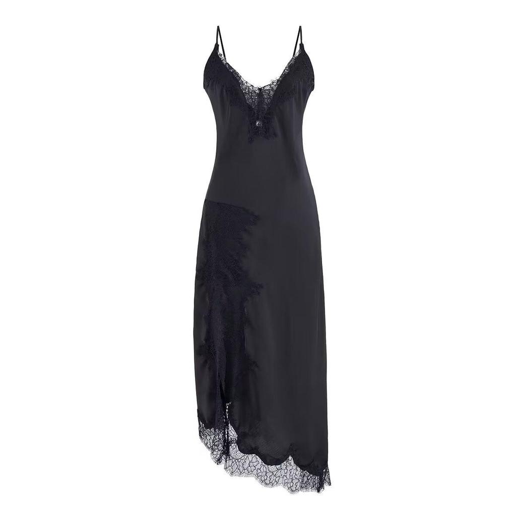 European Style Women's Lace Camisole Dress - Autumn 2025 Collection