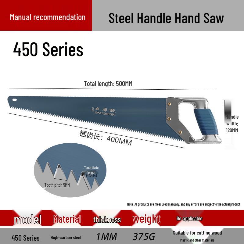 Mehrzweck-Handsäge: Holzbearbeitung, Beschneiden und Schneiden von Kunststoff