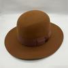 Used STETSON Brown HAT Centerfold Stetson