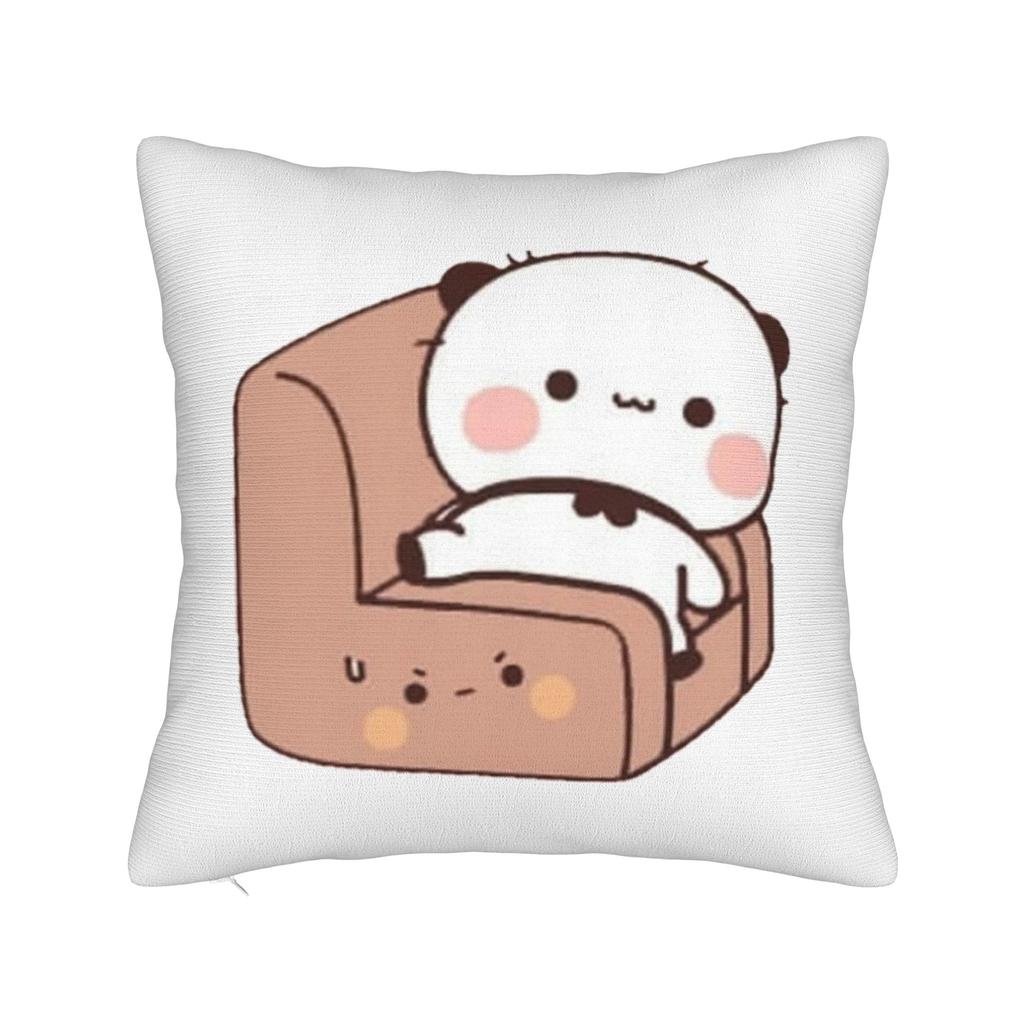 Cartoon Panda Bubu Dudu Pillowcase Printing Polyester Cushion Cover Decorations Throw Pillow Case Cover Home Zipper Xcm