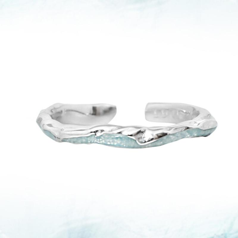 Copper Shape Irregular Geometric Ring Women Fashion Accessory Gift Decoration