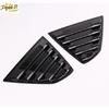 For Toyota Camry 2018- Bright Black Rear Window Louver Cover Side Vent New