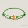 MOONLIGHT Classic Adjustable U-Shape Charm Bracelets for Women High Quality Silk Rope Bracelet Female Jewelry Gifts