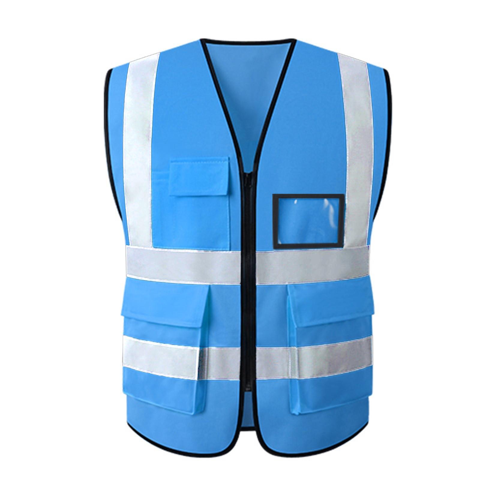 

Одежда для дорожного движения Светоотражающая одежда Яркая флуоресцентная рабочая одежда L