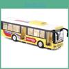 City Sightseeing Bus Model Toy With Sound Light For Kids Play And Collection