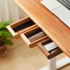 Adhesive Natural Decoration Home Storage Hidden Drawer Wooden Storage Drawer Stationery Container