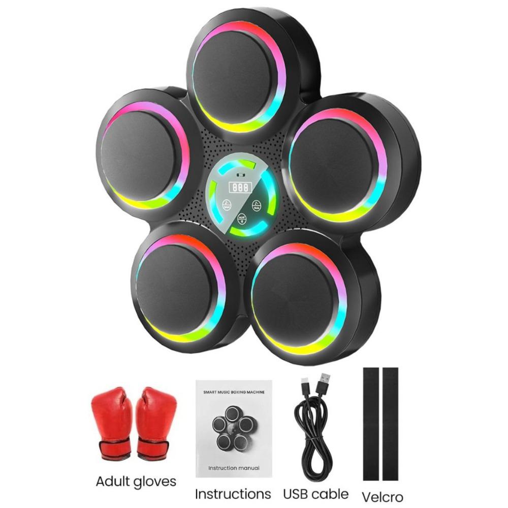 Bluetooth Connection Electronic Boxing Trainer Boxing Electronic Target  Home Exercise Adult Boxing Gloves