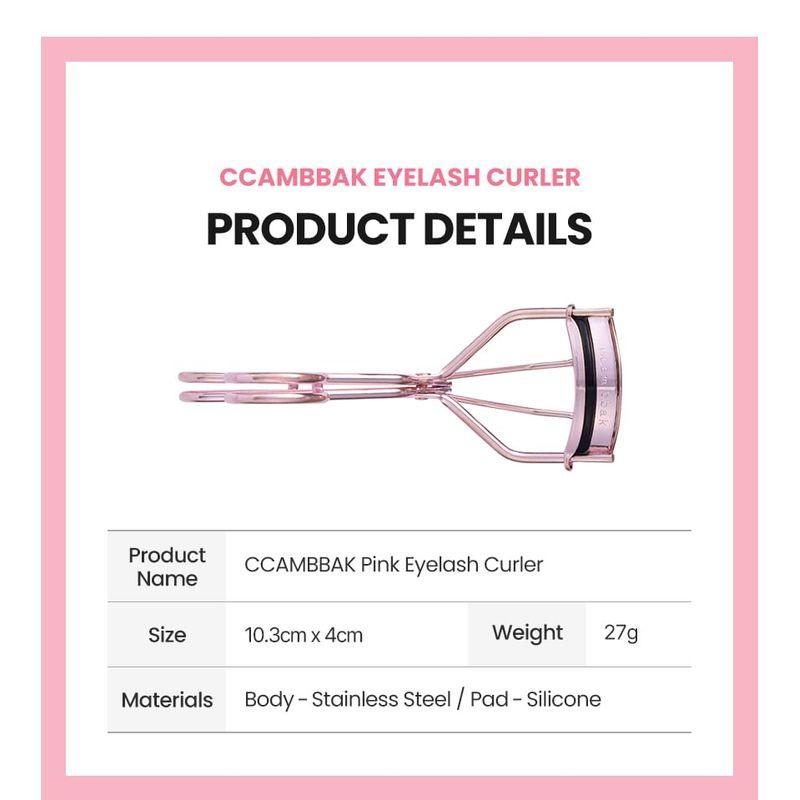 Ccam Bbak - Pink Eyelash Curler