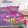 1PC Sesame Street pattern Bedding Quilt Set Quilt Cover Pillowcase Home Decoration Birthday Gift (1 * duvet cover + 2 * pillowcase, without core)