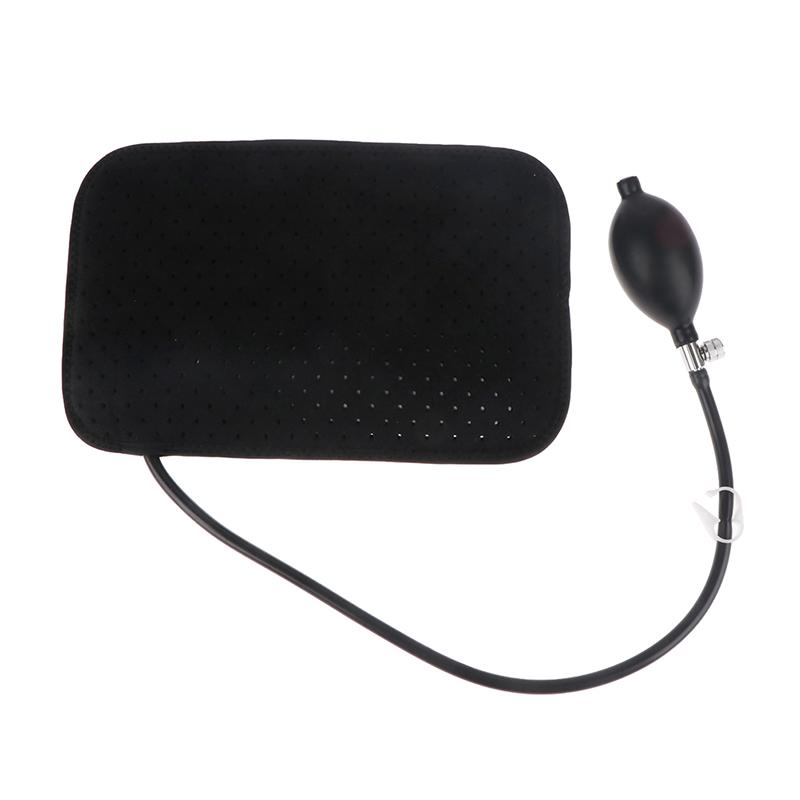 Cuscino Gonfiabile di Supporto Lombare Portatile per Collo Spalle Correzione Postura Massaggio Cuscini Design Ortopedico per Sollievo Dolore alla Schiena