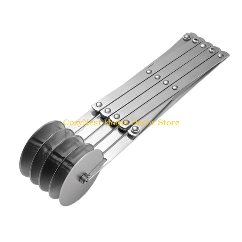 92MF Practical Pizza Wheel Cutter 3/4/5/6/7 Wheel Cutter Stainless Steel Pizza Cutter for Handmade Pizza Lover