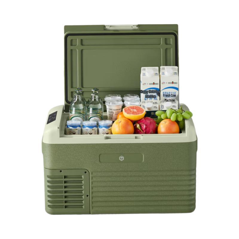 Портативный компрессорный холодильник Jingdong двойного назначения для автомобиля/дома