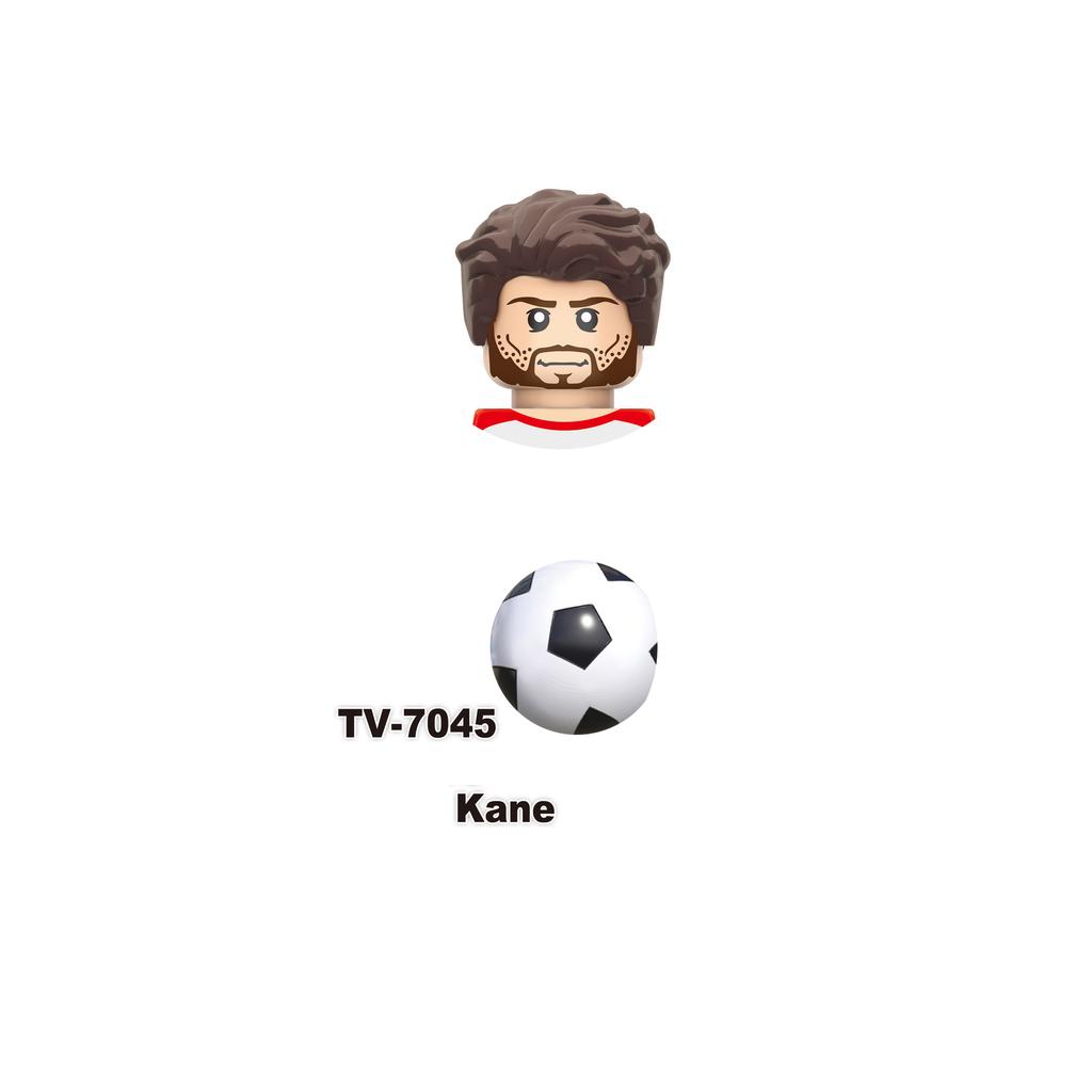 TV6506 TV6507 Action Toy Figures Football Players Assemble Bricks Building Blocks Gifts For Children Kids Small Dolls