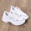 Women Shoes Heart-shaped Platform Sneakers Woman Walking Sports-shoes Breathable White Shoe Casual Sneaker Zapatos Mujer