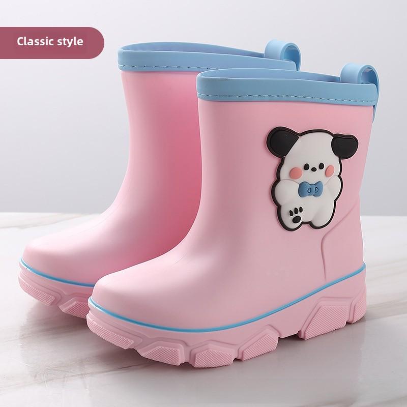 Dětské zimní holínky s velvetovou podšívkou 2023 - Hřejivé, nepromokavé boty pro chlapce a dívky, Velikosti pro žáky základních škol