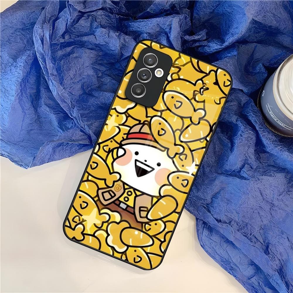 Usagyuuun Rabbit Cute Phone Case for Samsung S25 S24 S30 S21 S23 S20 S22 Fe S10 E S9 Note 20 Pro Ultra Plus glass Cover