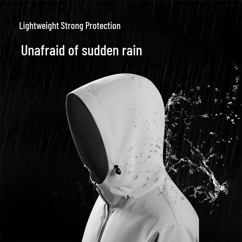 Hodo Men's Outdoor Windproof Waterproof Packable Jacket