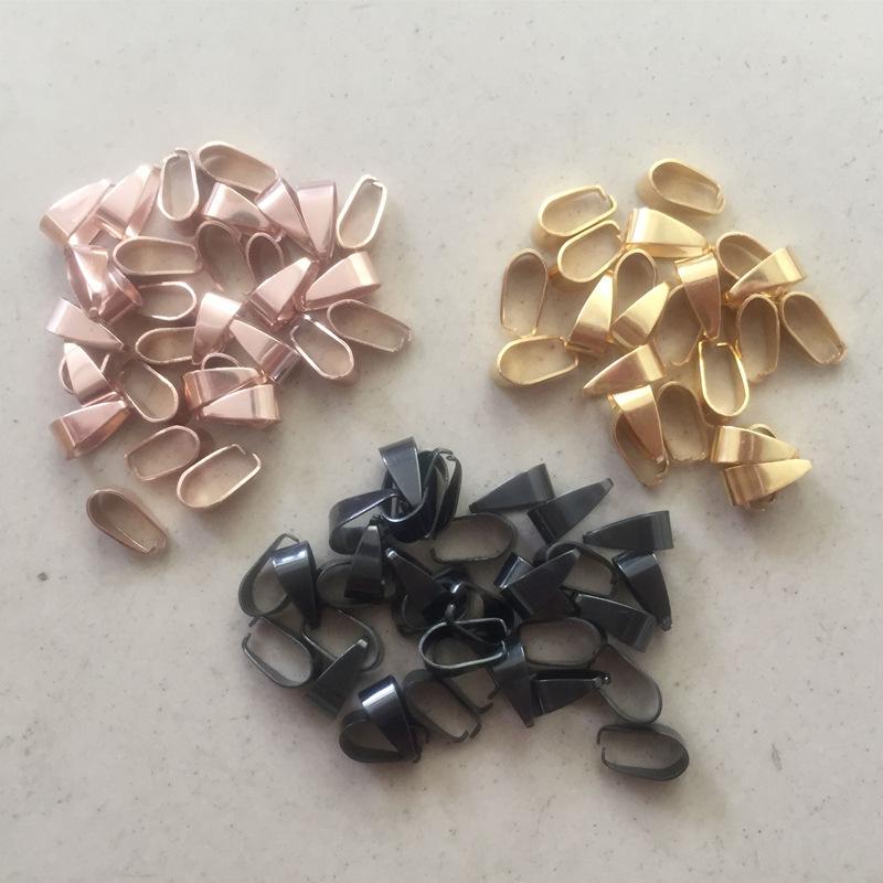 Ожерелье-подвеска жетон для собаки из титановой стали с застежкой серебряный