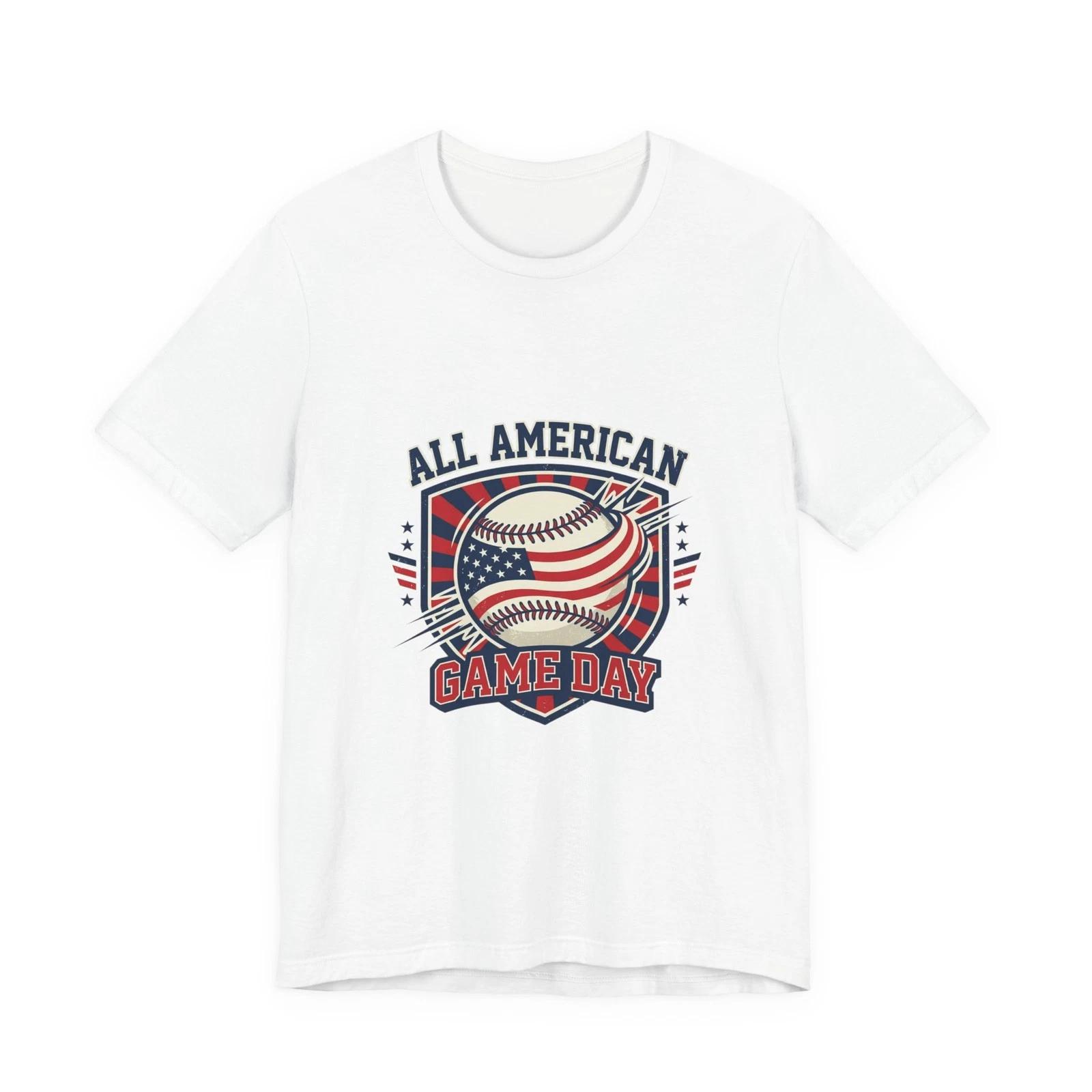 

All American Game Day baseball shirt | patriotic baseball tee, vintage [...] M