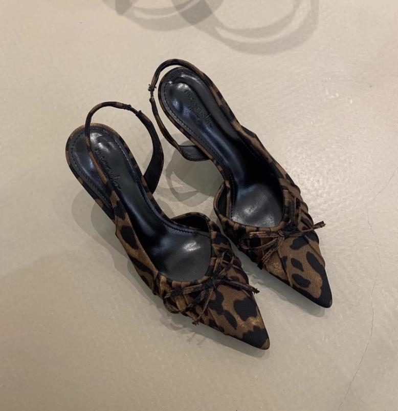 2026 Summer High Heel Women Sandals Fashion Pointed Toe Singbacks Shoes Design Style Banquet Party Sandalias Shoes