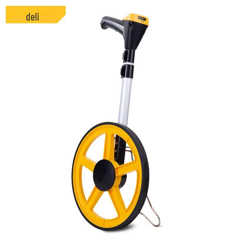 Deli Digital Rolling Distance Measuring Wheel