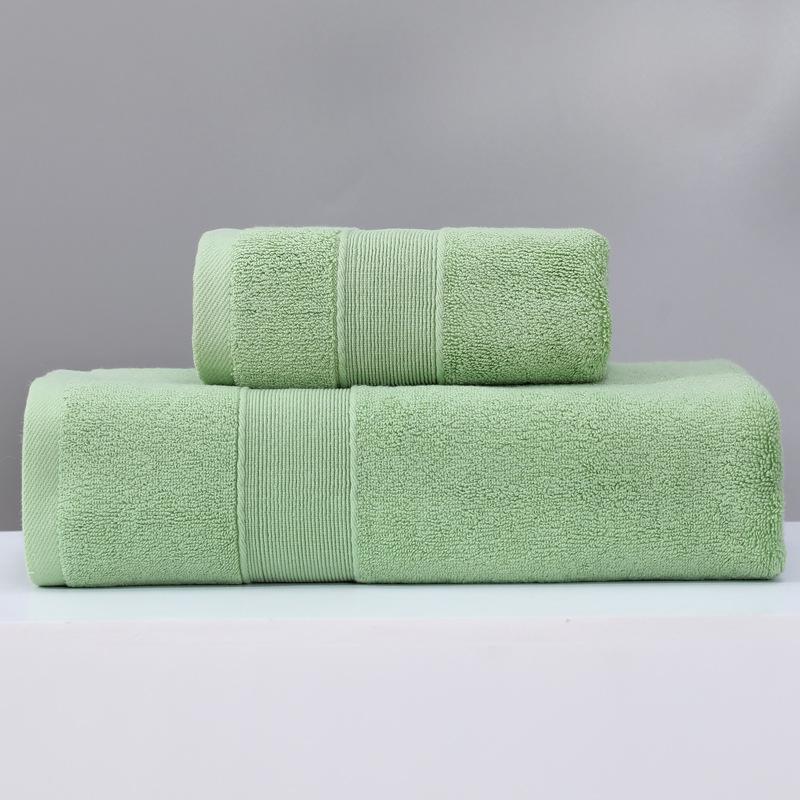 

Утолщенное банное полотенце из чистого хлопка. Комплект из семи цветов. Полотенца для пятизвездочных отелей. 21-ниточные хлопковые впитывающие однотонные банные полотенца. 75*35cm