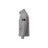 STONE ISLAND Solid Color Zip Stand Collar Long Sleeve Jacket Men Jackets Gray 801541626-V0092