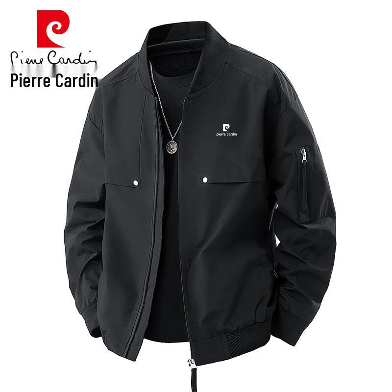 Pierre Cardin Men's Stand-Collar Casual Jacket