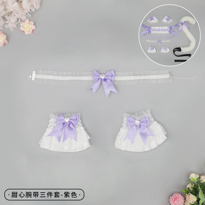 Handmade Plush Cat Ear Hair Clip Women Sweet Kawaii Lolita Accessory In Multiple Colors