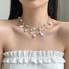 Elegant Star Layered Necklace - Chic Women's Design Clavicle Chain