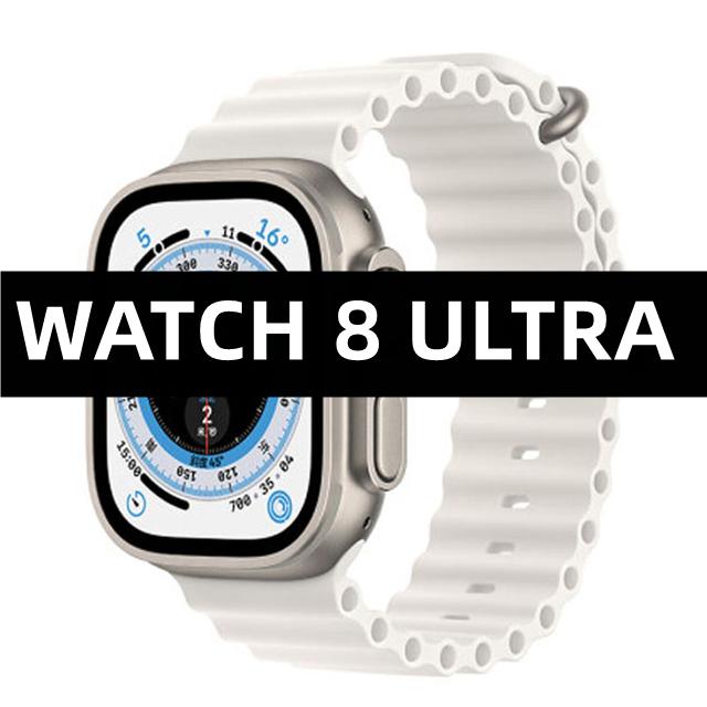 Watch 8 Ultra Smart Watch Men Gps Nfc Series8 Smartwatch Waterproof Sport Mode Fitness Wireless Charging Watch For Apple Watch