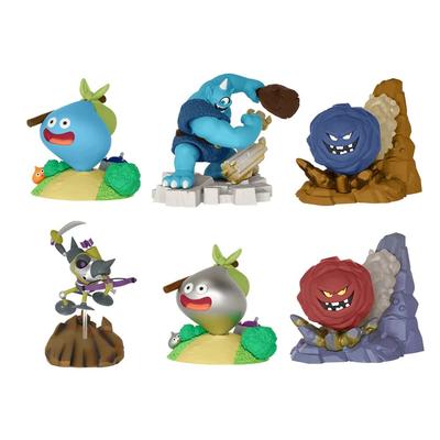 Dragon Quest 3D Monster Encyclopedia Figúrka Vzhľad BOX produkt 1BOX 6 kusov Celkom 6 typov ~Slizové vydanie!~ =