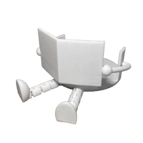 Napkin Holder Number 67 Shape Sitting Design Paper Towel Rack Easy Installation Bathroom Decor Organizer