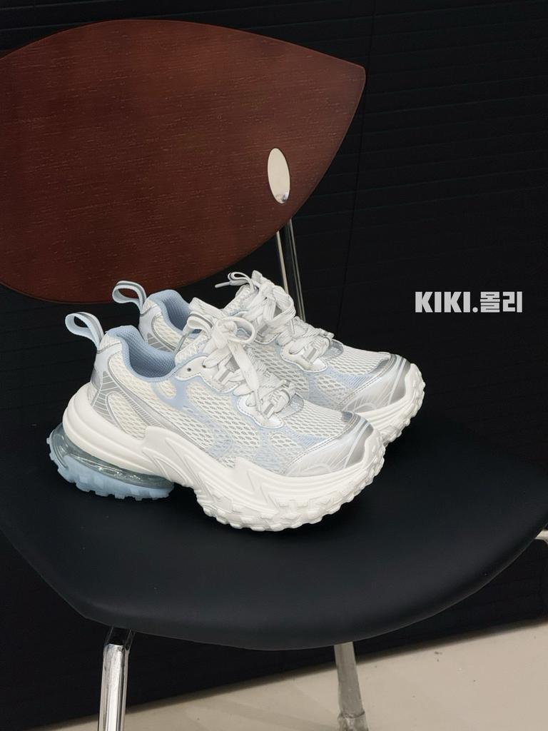 Papa-Schuhe Damen Mesh atmungsaktiv Durian-Plateau neu erhöhend vielseitig lässige Sportschuhe Tide