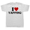 Certified Yapper T Shirt Funny Yapping Humor Y2k Short Sleeve 100 Cotton Soft Breathable Unisex Oneck Tshirt EU Size