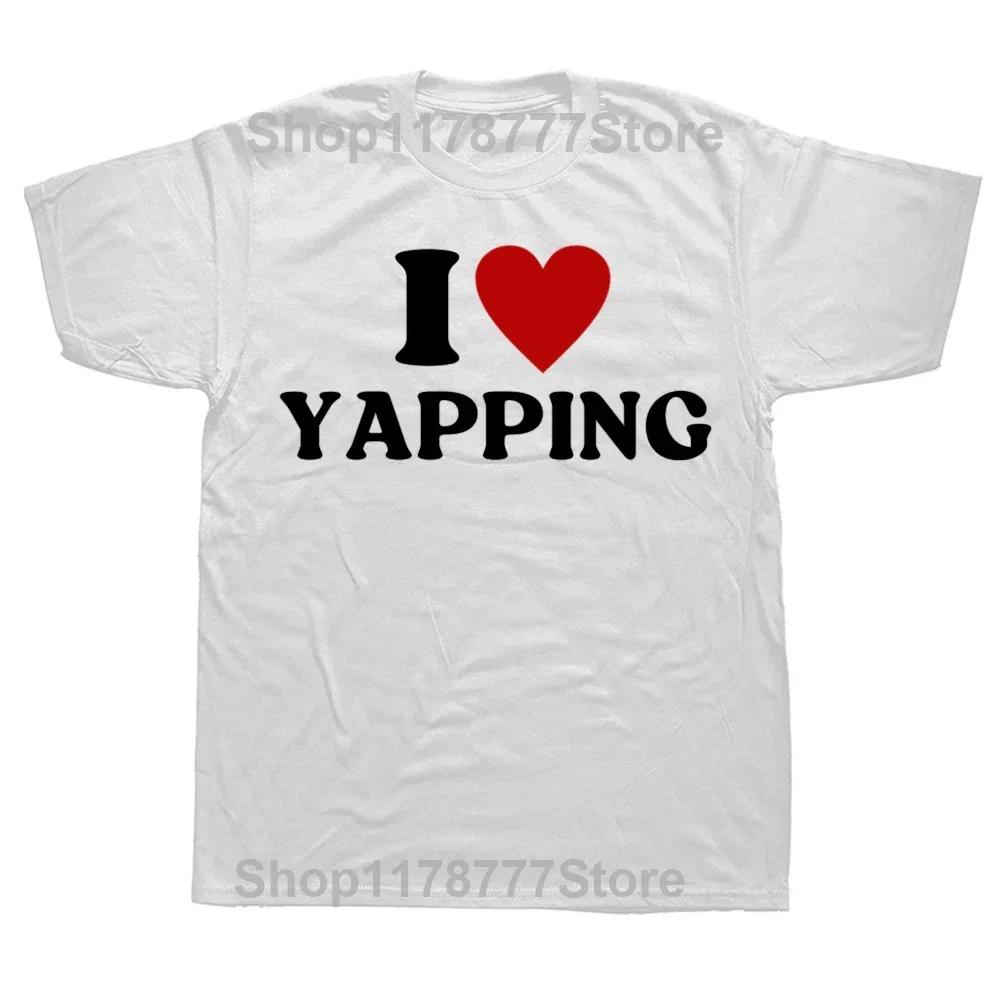 Certified Yapper T Shirt Funny Yapping Humor Y2k Short Sleeve 100 Cotton Soft Breathable Unisex Oneck Tshirt EU Size