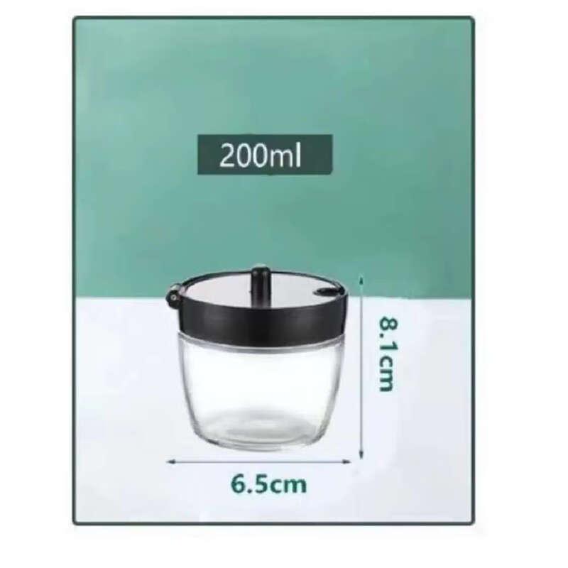 Mairon 304 Stainless Steel Glass Seasoning Set