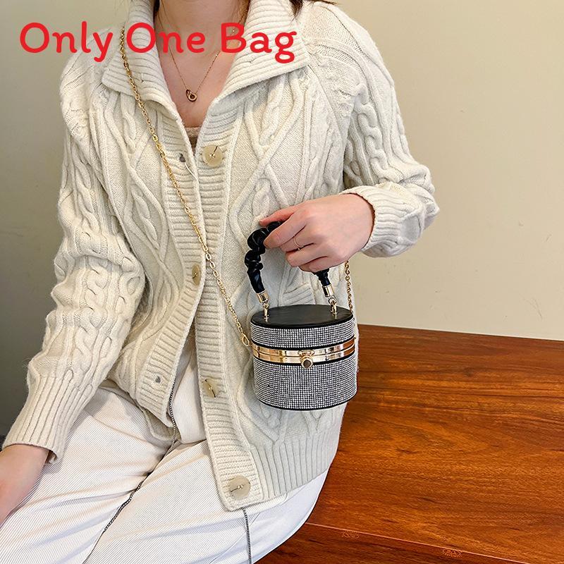 Mini-Wassereimer-Tasche mit Kette und Magnetverschluss für den täglichen Gebrauch