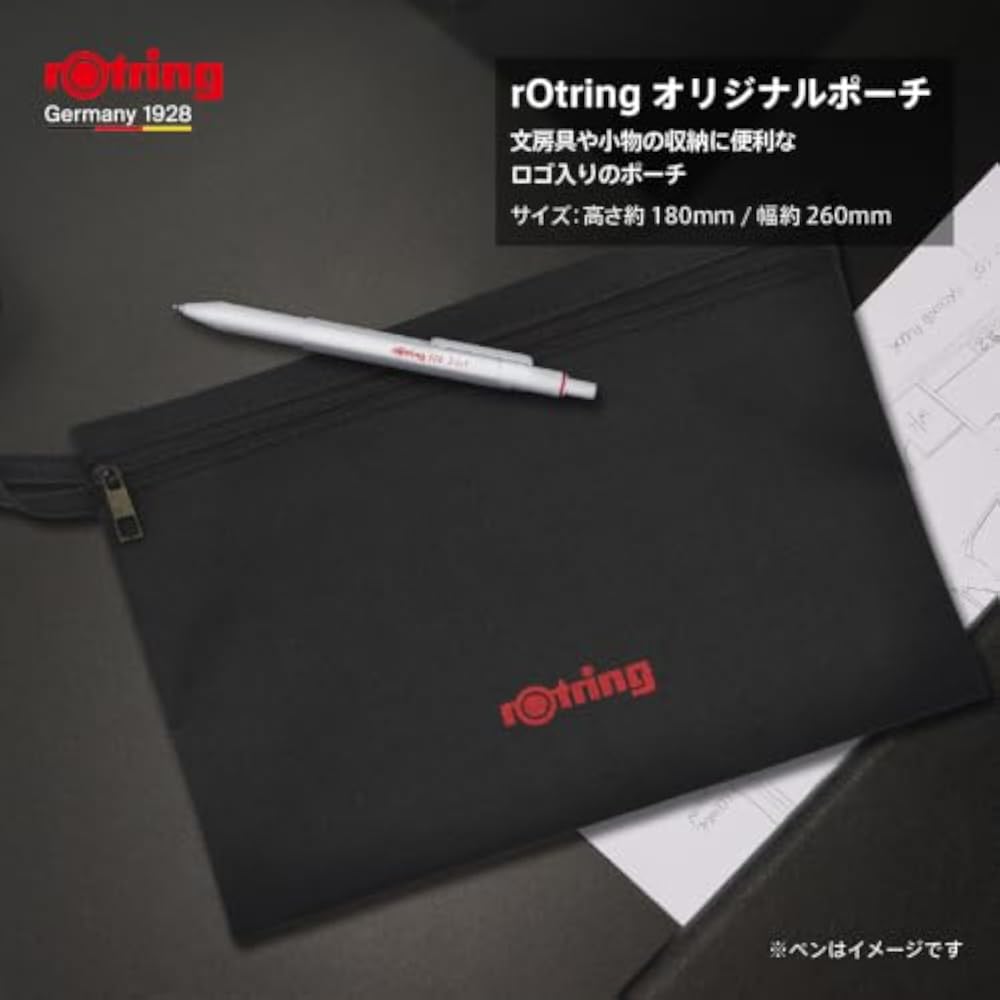 RotRing Rotling Multifunction Pen Ballpoint Pen 2 Colors (Red Black) & Mechanical Pen 600 3 in 1 ...