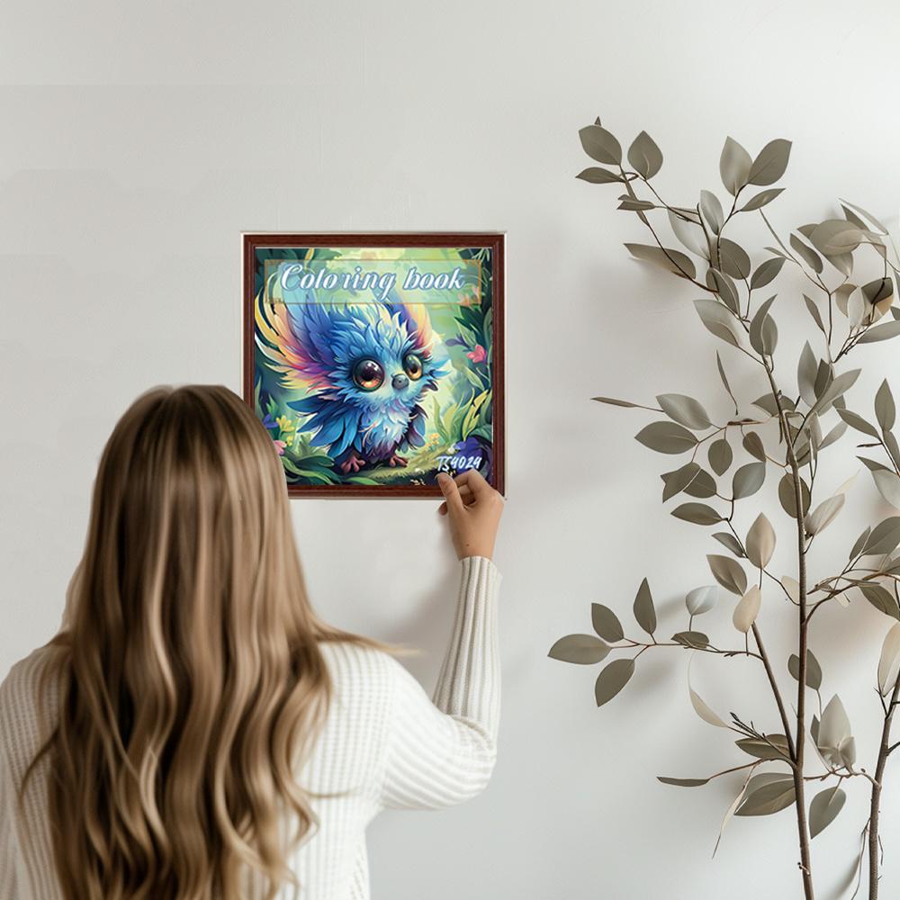 1pc, Teen Girls Coloring Book - Teen Coloring Book - 30 Sheets, 8.3x 8.3in, For Adult Stress Relief, Christmas, Halloween Gifts