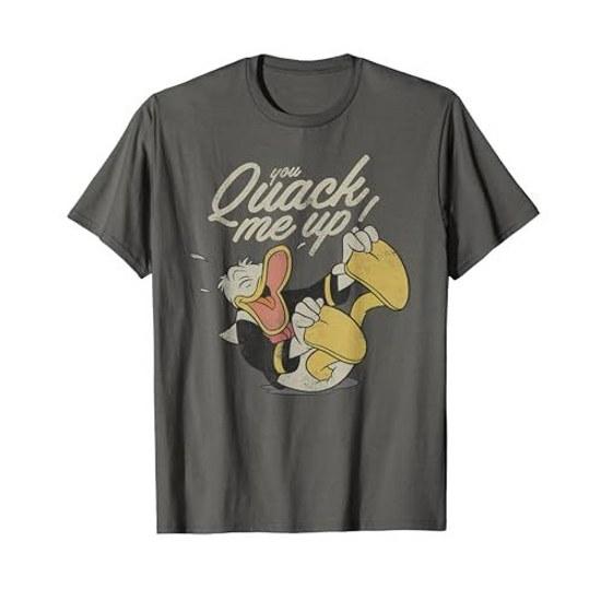 Disney Mickey Friends Donald Duck You Quack Up T-shirt
